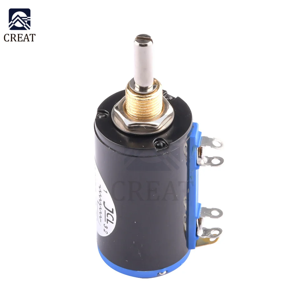 Zwart Precisie WXD3-13-2W Multi-Turn Draadgewonden Lineaire Potentiometers 10K Ohm Diy Kit Elektronische Pcb Board Module