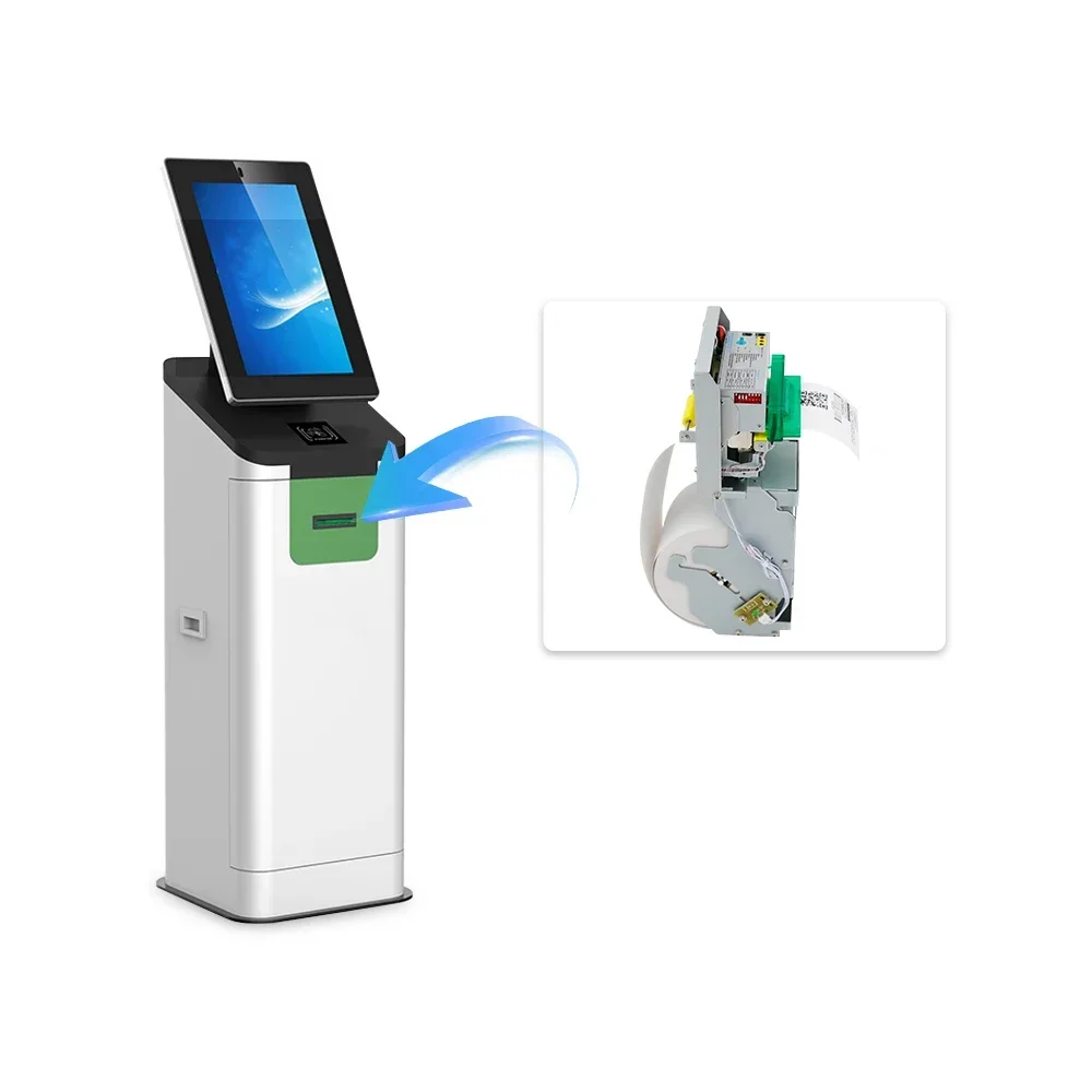 New Design 3inch Receipt Kiosk Printer Support Barcode for Parking System Kiosk Vending Machine Self-service Industry