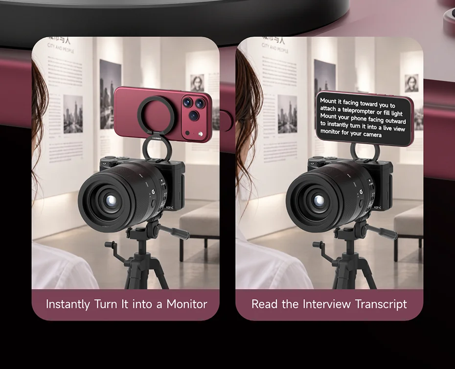 Hagibis Magnetic MagSafe Phone Tripod Mount