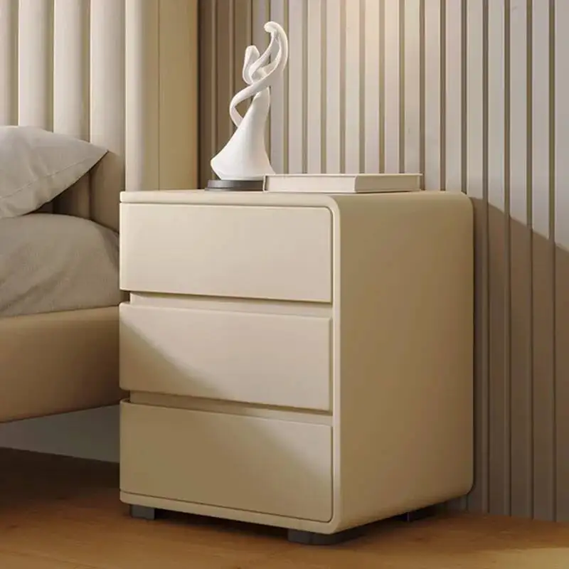 طاولات حديثة للتخزين بجانب السرير الخشبي وغرفة النوم الضيقة وخزائن الأدراج الصناعية الكاملة وغرفة الأثاث Criado Mudor De Quarto #3