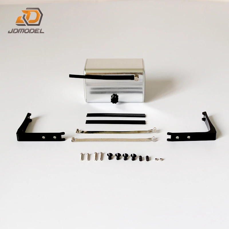 خزان الوقود اسطوانة النفط 80 مللي متر 120 مللي متر JDM-28 محاكاة سبائك الألومنيوم ل 1/14 تاميا مركبة يتم التحكم بها عن بُعد جرار مقطورة لتقوم بها بنفسك اللعب نموذج أجزاء #2