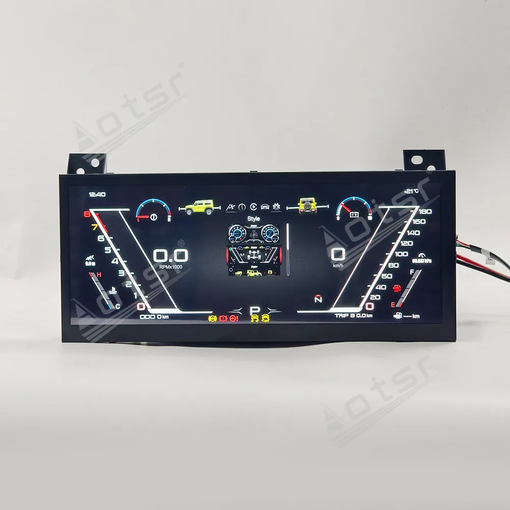 12.3 Inch Car LCD Digital Cluster For Suzuki Jimny JB64/JB74 2019 2020 2021-2025 Dashboard Virtual Cockpit Instrument Speedmeter