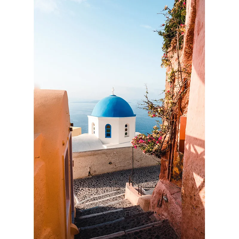 Retro europa città edifici di strada scenario fotografia sfondi matrimonio bambino ritratto fondali per Studio fotografico 21804OUT-03