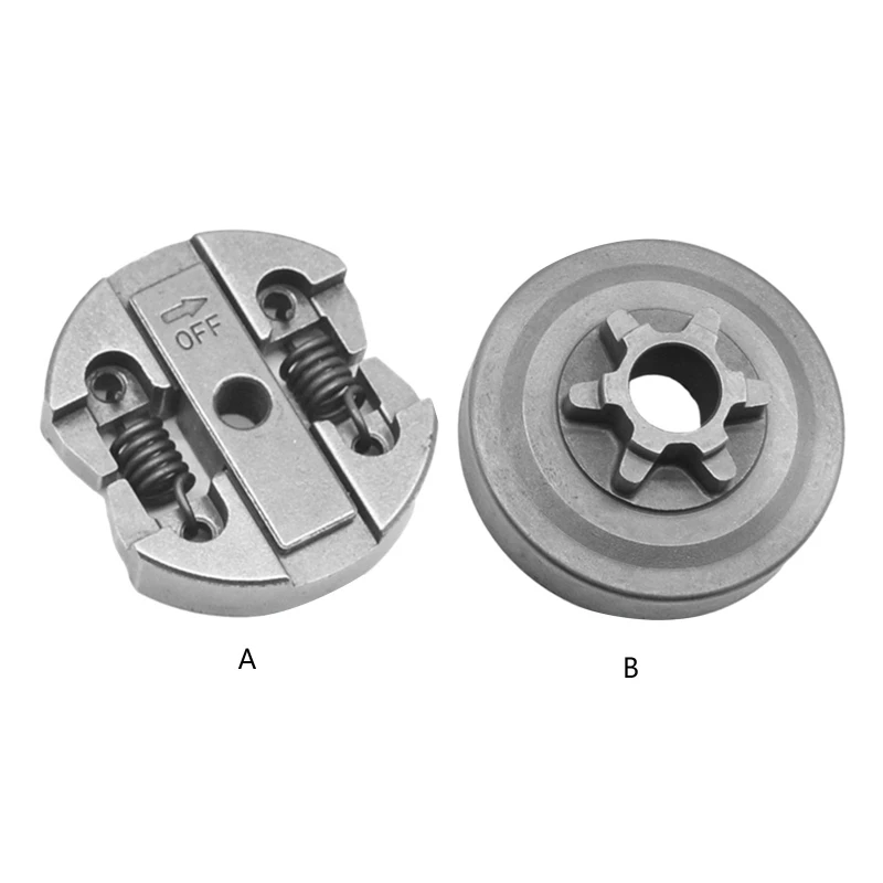 Clutch Drum 6 Teeth Tooth Sprocket Rim Needle Bearing Compatible with Chainsaw 2500 Spare Tool Part Replacement Sprocket Drum