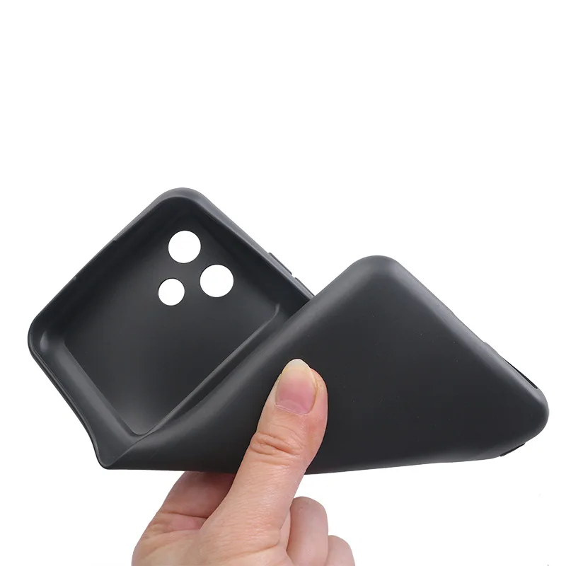 Black Soft Silicone Funda for Cubot Note 21 Case 6GB 128GB 6.56 Inch Soft TPU Good Quality Coque For Cubot Note 21 Cover