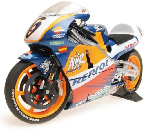 Kyosho NSR500 Motorcycle Parts Set For 1/8 RC Hanging On Racer