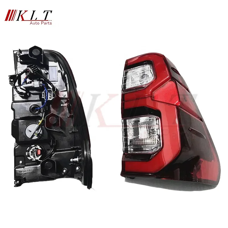 KLT Hilgh Quality Body kit head light for toyo-ta Grille Modified LMJ for toyo-ta Hilux Revo 2016-2021