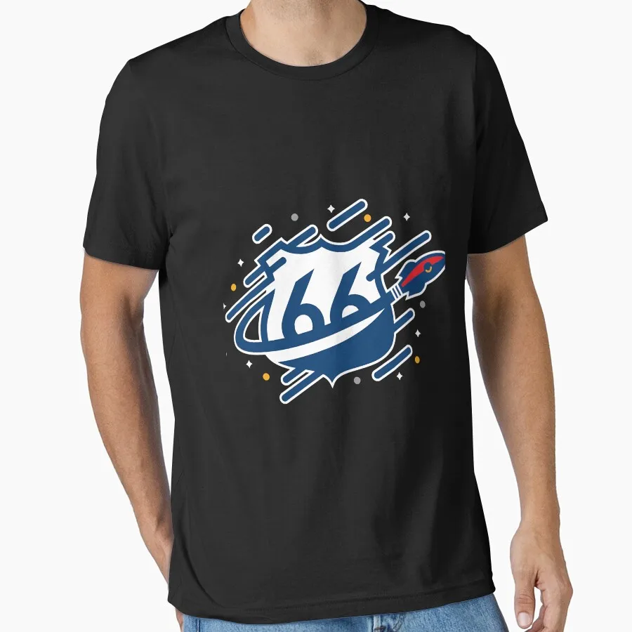 

0405 Historic Route 66 US Mother Road travel Gift t shirt America Highway Graphic clothes All size Tops