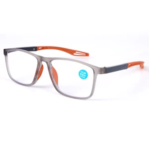 نظارات قراءة تقدمية ناعمة متعددة البؤر ، نظارات شفافة مضادة للأزرق لكبار السن من الرجال والنساء ، نظارات ذات إطار كبير أفضل 8 مبيعات لأسعار العدسة التقدمية - رقم 7