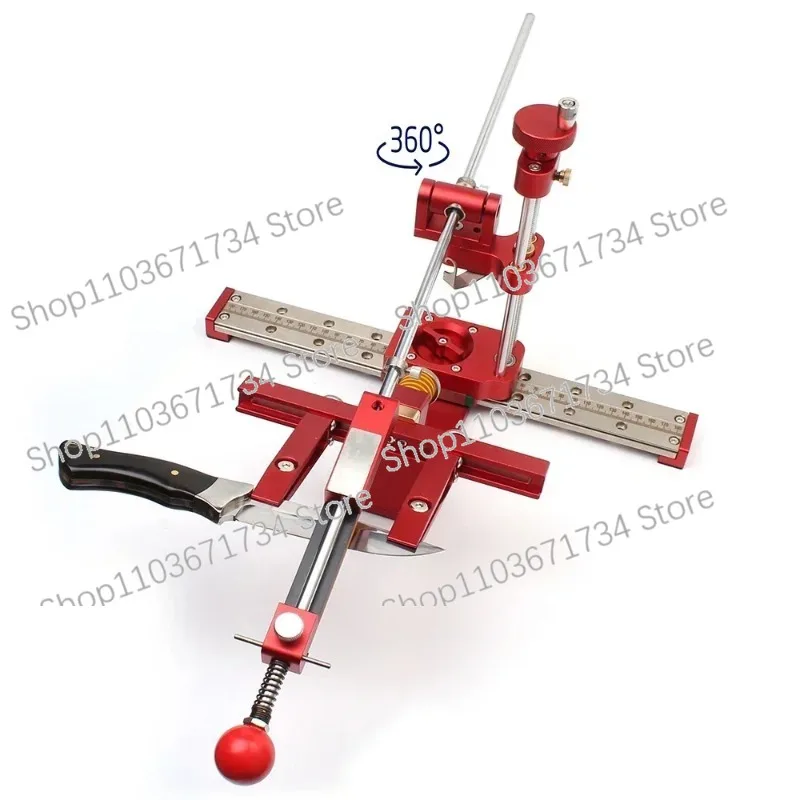 

Toohr Knife Sharpening Frame Professional Fixed Angle Sharpener Whetstone High Precision Grinder Sharpening Tools W/Rail