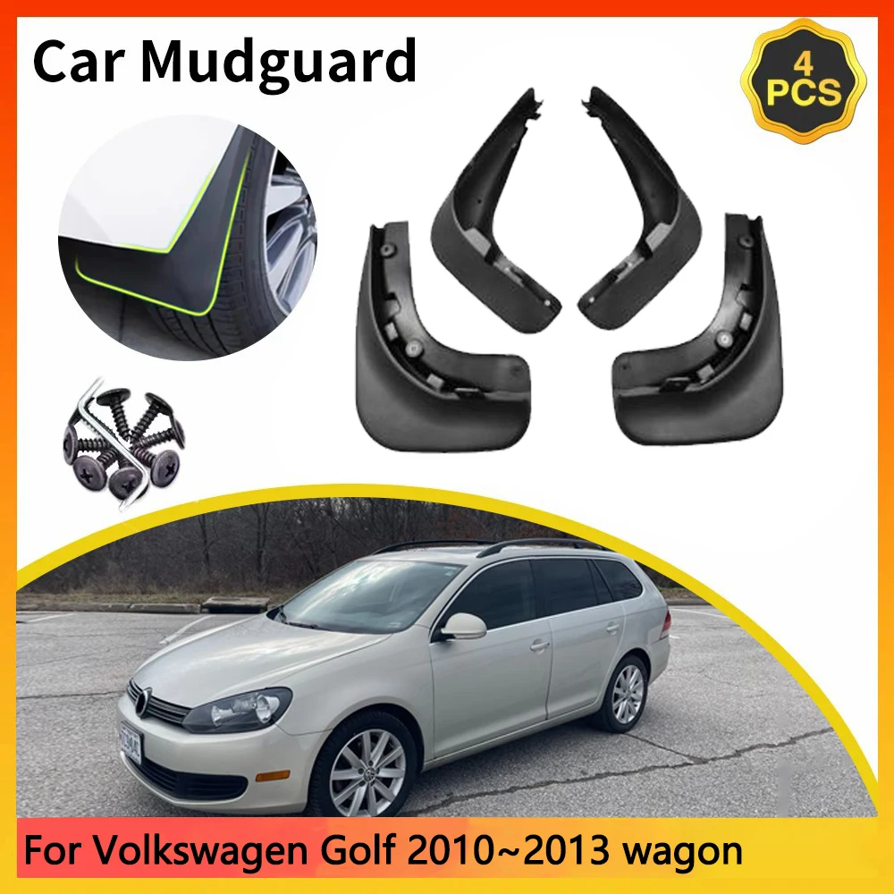 

For Volkswagen Golf 2010~2013 wagon Mk6 6th Jetta SportWage Vento Car Mudguards Mudflap Mudguard Splash Guards Mud Flaps Fender
