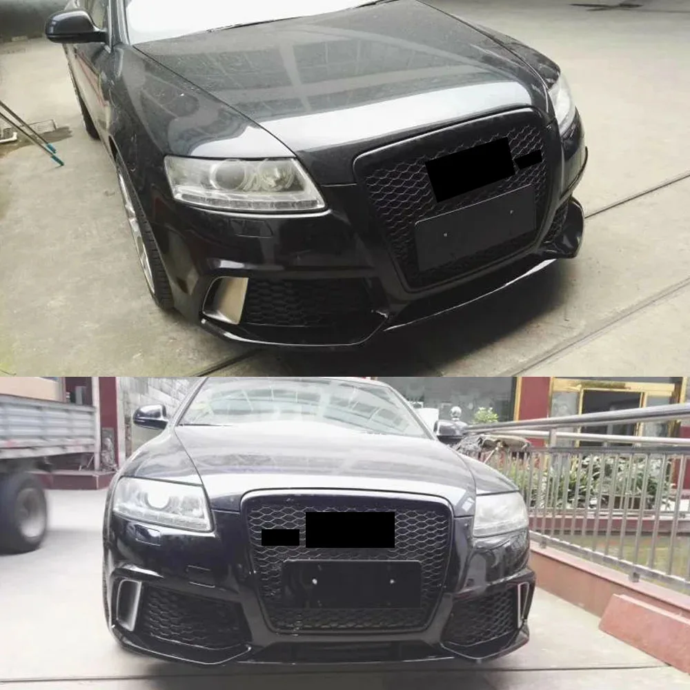 المصد الأمامي لسيارة Cc الأصلية مناسبة للسيارة A6 RS6 C6 2005 2006 2007 2008 2009 2010 2011 #6