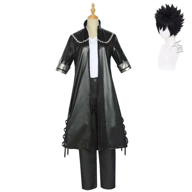 Disfraz de cosplay de My Hero Academia dabi, ropa y pelucas, juego de anime, conjunto completo de uniforme, traje de carnaval, fiesta de Halloween para hombres adultos