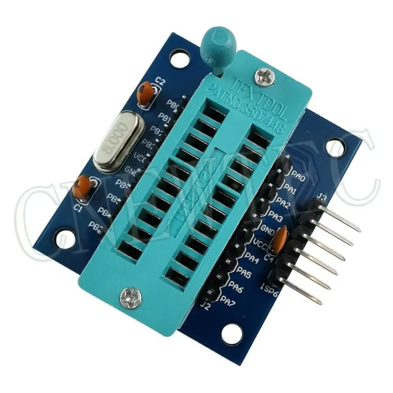 

ATtiny26L-8PU -8MU ATtiny26-16PU -16MU DIP20 SOP20 QFN32 Minimum System Board With ISP6 Interface Cable