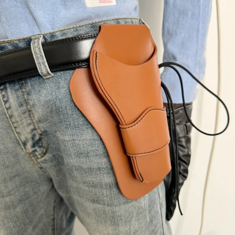 Fondina per cintura sospesa medievale in stile punk Articoli in pelle vintage