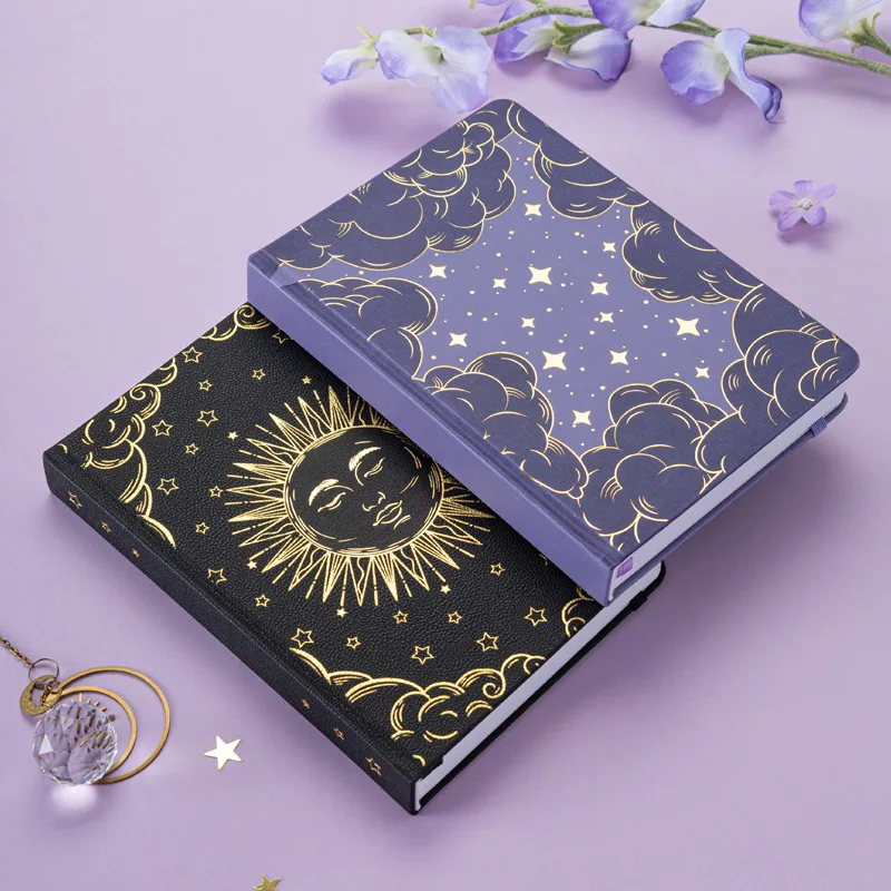 A5 Notebook 96 Sheets/192 Pages 210x145mm Thickened Paper Not Easy To Penetrate Ink for Diary Hand-drawn Sketch Mind Map