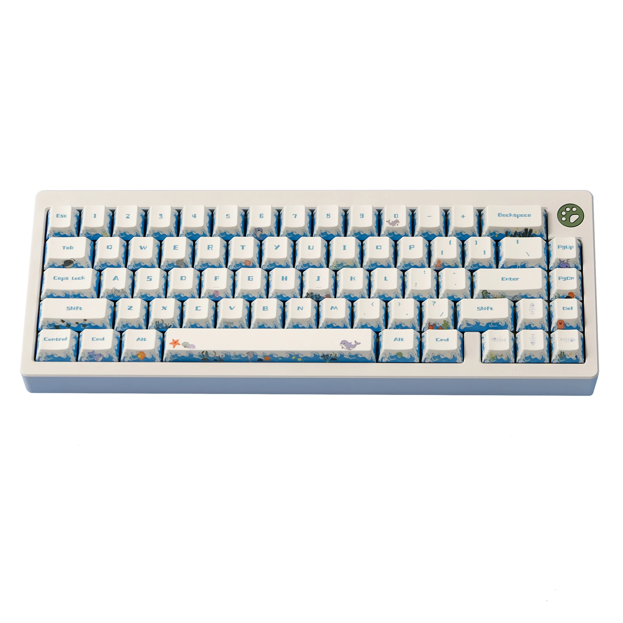 

Deep Sea Party Theme 143 Key Dye Sublimation PBT Novelty Custom Keycaps for 61/64/75/87/98/104/108 MX Mechanical Keyboard