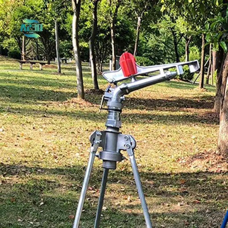 

A23Q-1.5 Inch Zinc Alloy Nozzle Irrigation Sprinkler Water System 360 Degrees Adjustable Rain Spray Field Sprinklers
