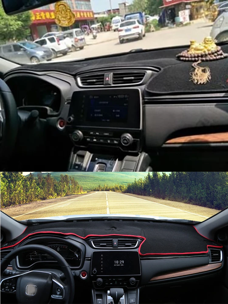 

For Honda CR-V 2017-2022 Accessories Dashboard Cover Instrument Panel Dash Mat Dashmat Protective Pad