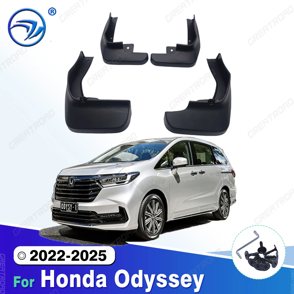 

For Honda Odyssey 2022 2023 2024 2025 Fender Mudflaps Splash Guards Mudguards Mud Flaps car Accessories