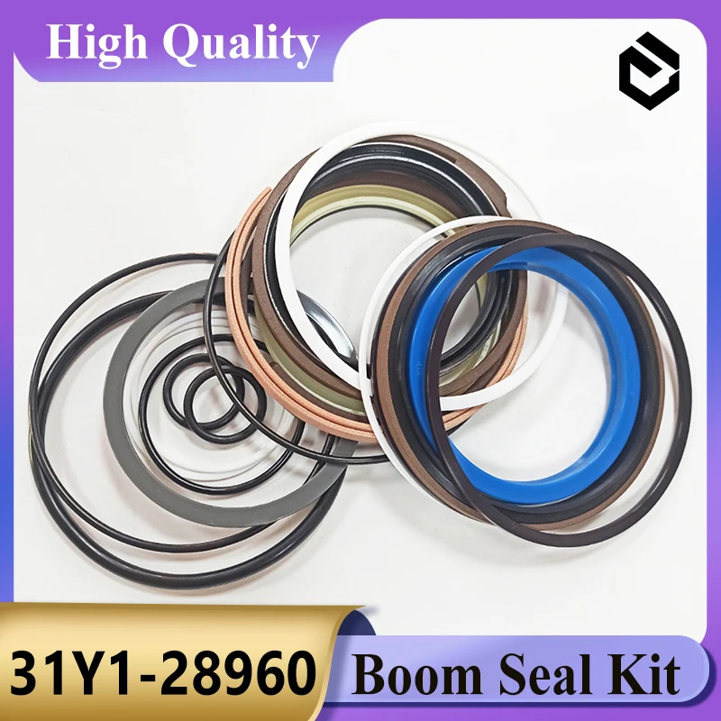 31Y1-28960 Boom Seal Kit Cylinder Seal KIT 31Y128960 for R210-9 R220-9 R235LCR-9 Excavator Parts