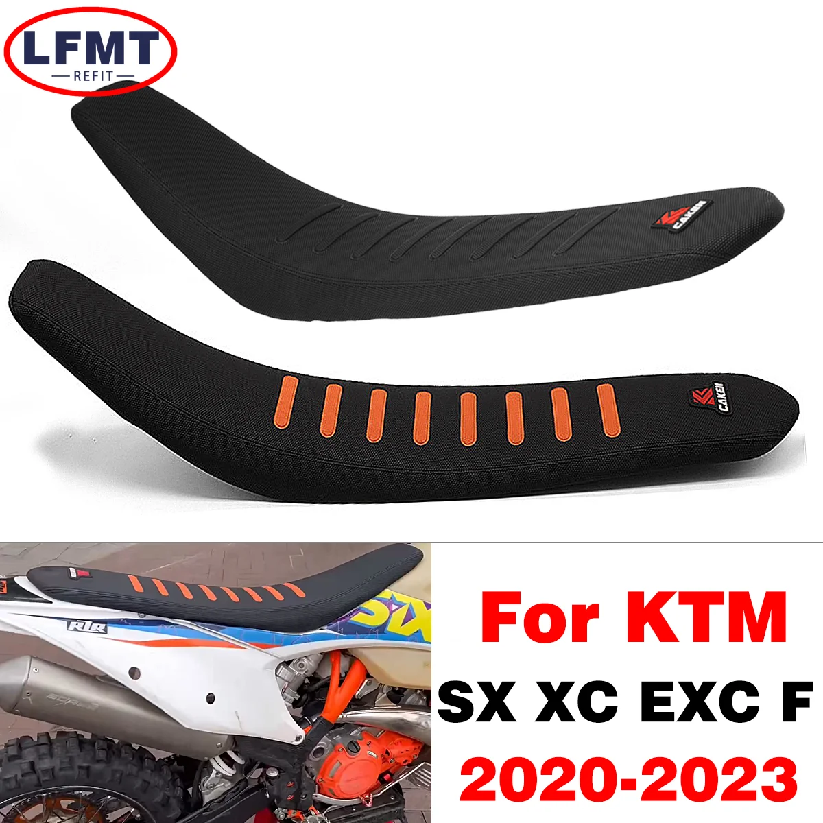 For KTM EXC EXC-F SX XS-F XC XC-F XCF-W TPI 150 250 350 450 500 2020-2023 Motorcycle Cushion Saddles Antiskid Waterproof Seat