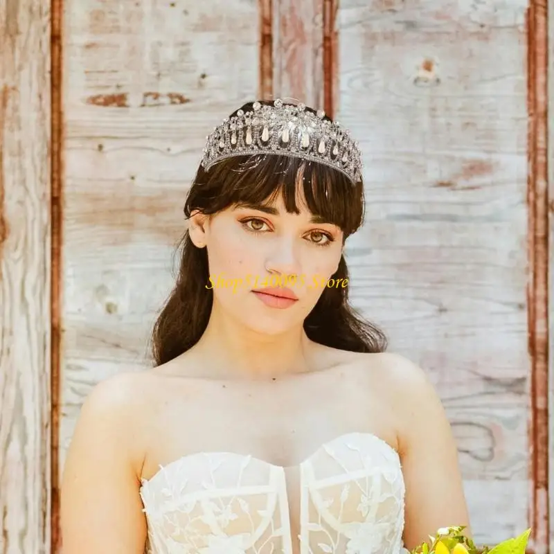 

Dxae Blingling Crystal Headsds для девочек -королева головной убор для волос