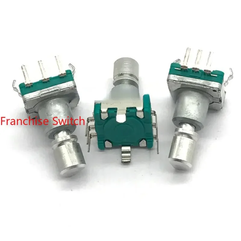 

10PCS EC11 Encoder Dual Row 6-pin 360 Degree Rotation With Switch Without Positioning Point