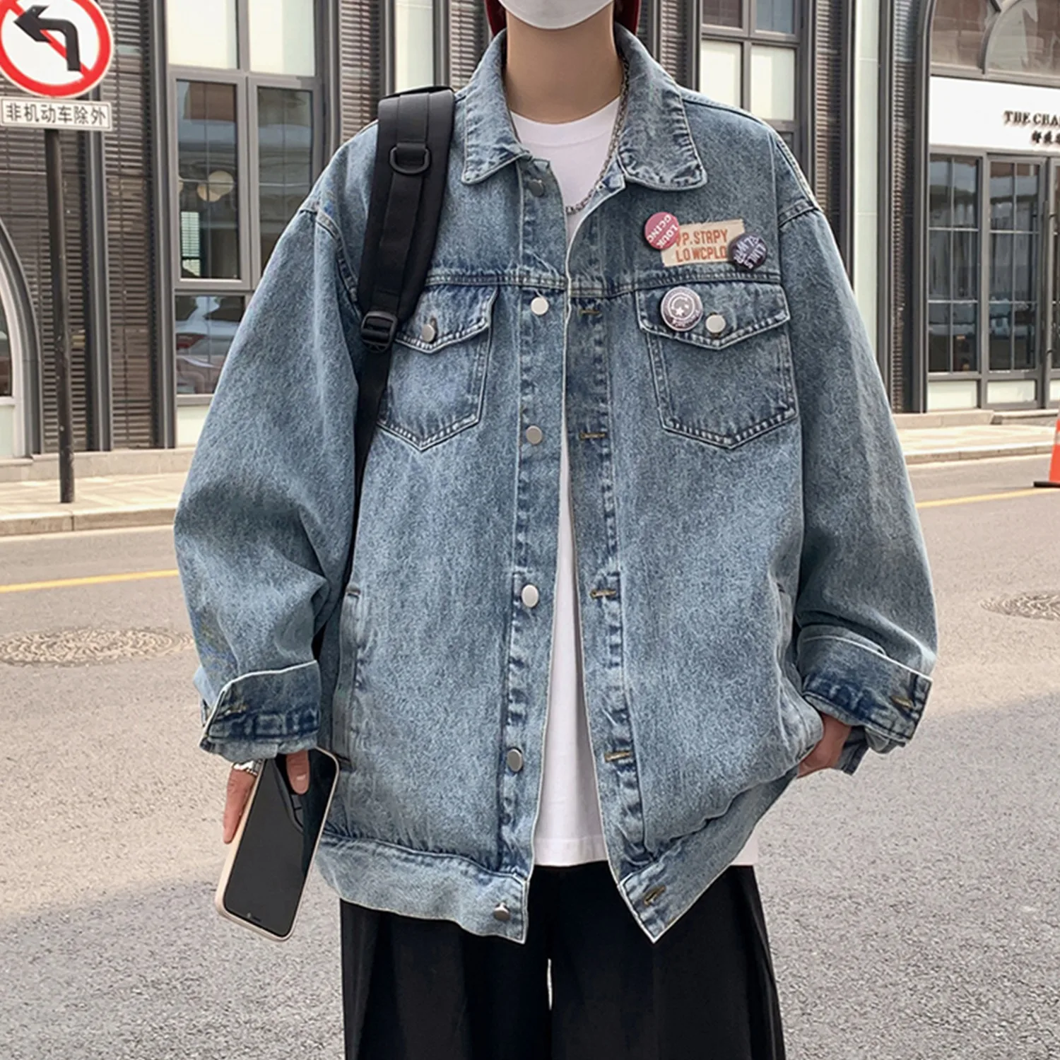American style cool jacket den - огляд і ціна Streetwear High End Brand