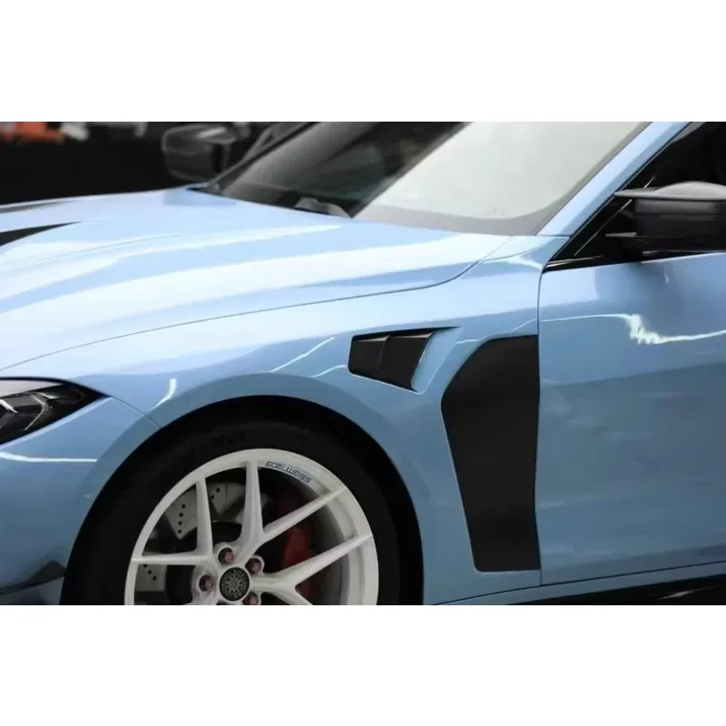 M4 F82 Side Fenders Carbon Fiber Fenders for M3 F80 With Vents Real Carbon Fiber Honeycomb Forged Fenders car parts body kit 6