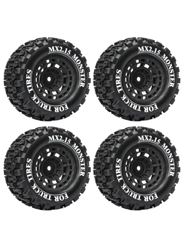 Pneus de roue Mx2.15 pouces 100x52mm, pour course tout-terrain Trxs Mini Maxx Xrt e-revo RLAARLO MJX HSP Losi 1/18 Mini LM