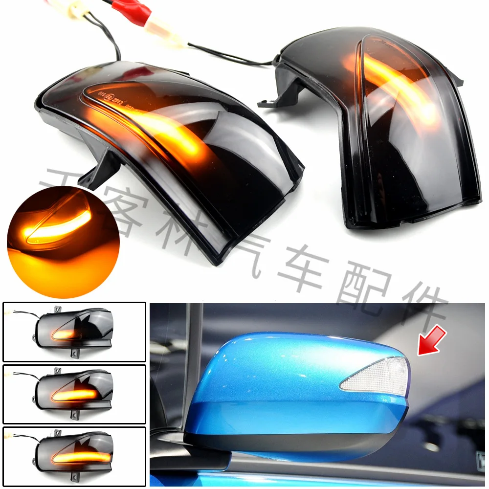 

Suitable for Honda Fit/JAZZ GE6/GE8 09-14 models with flowing lights, rearview mirrors, LED turn signals