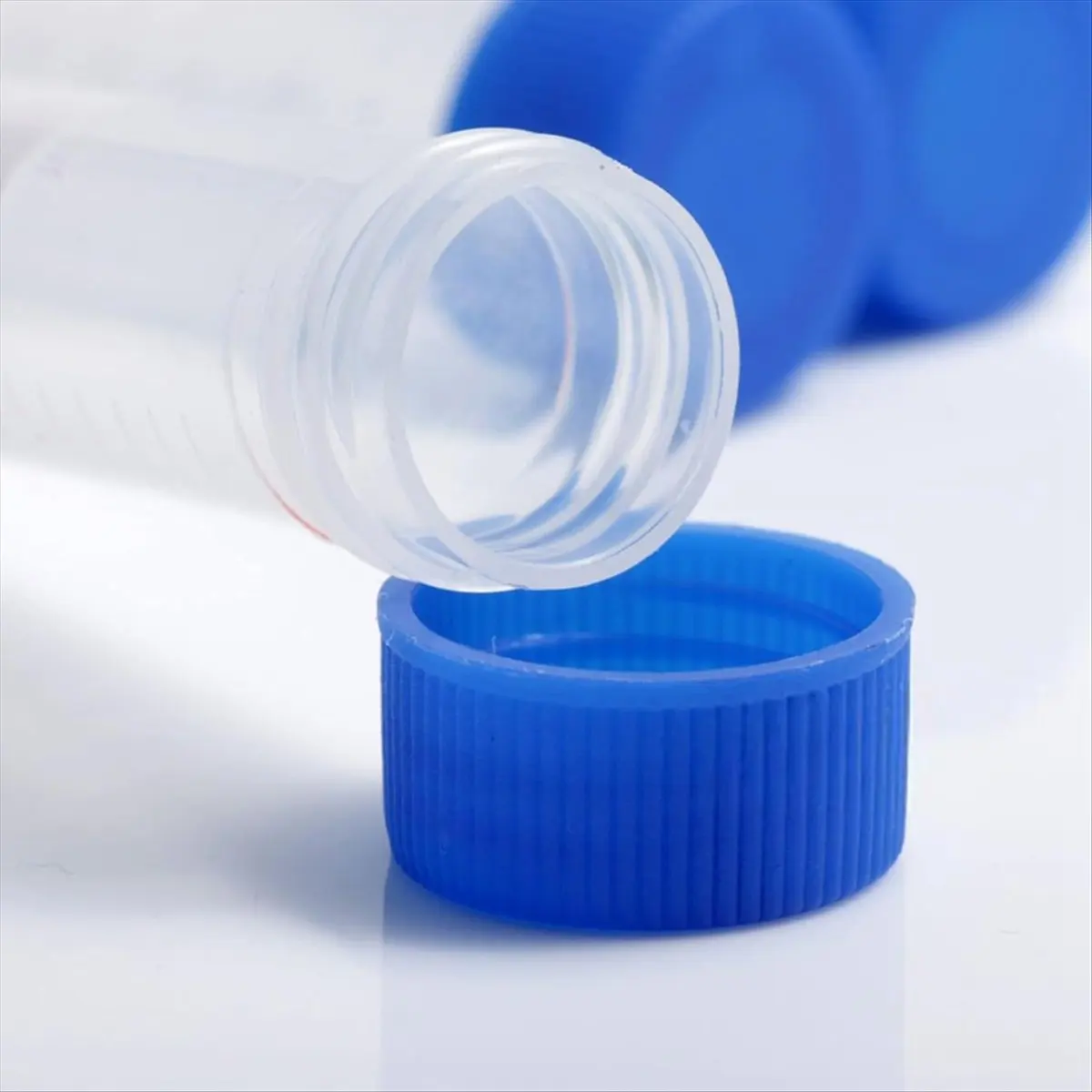 50ml Plastic Centrifuge Tubes with Screw Cap, 50 PCS 50ml Self-Standing Plastic Test Tube Conical Tubes with Cap-FABY