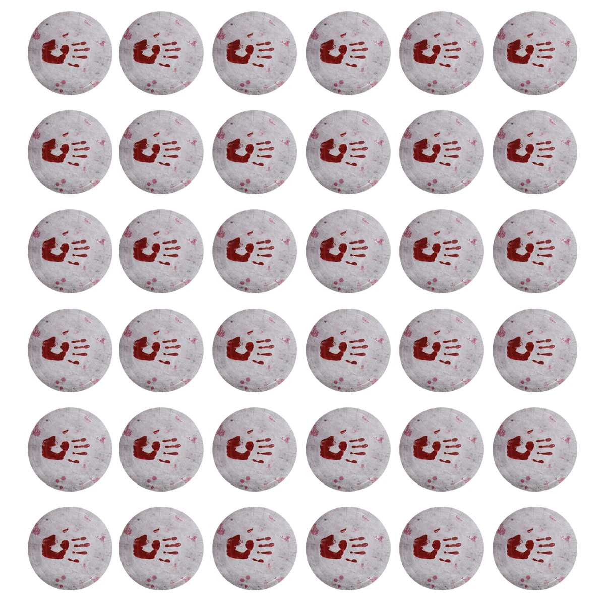 

24 PCS Party Supplies Paper Tray Dessert Trays Plates Dishes Halloween Cake Decor
