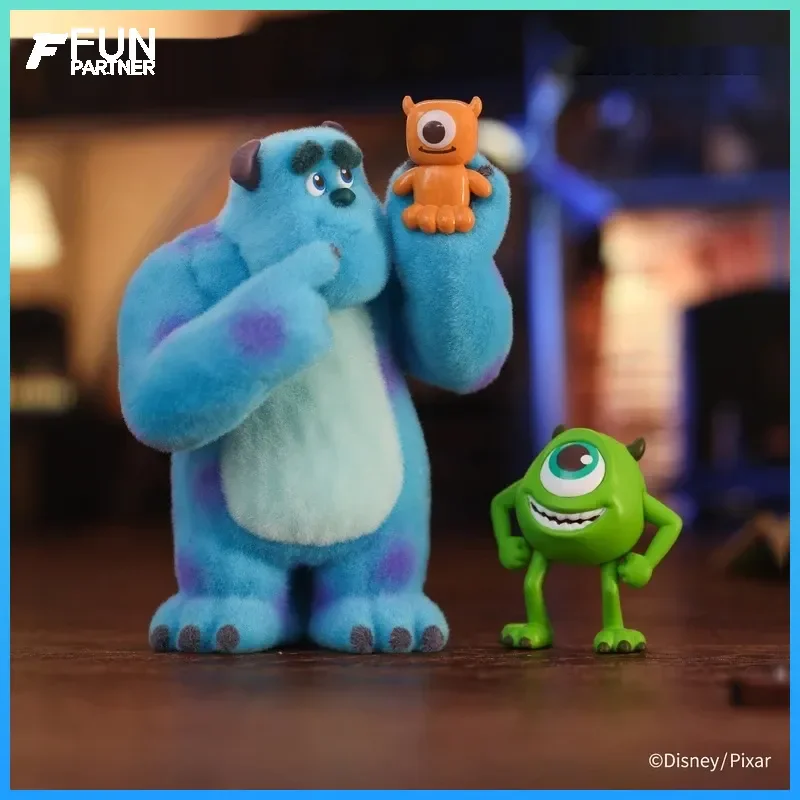 

Disney Monsters Inc. Слепая коробка, игрушки, настоящая часть работы, дневник, серия фигурок, забавные настольные украшения, модные праздничные подарки