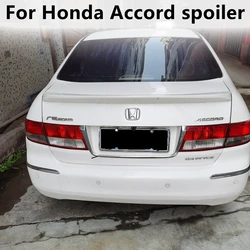 For Honda Accord Spoiler 2003 2004 2005 2006 Accord Spoiler ABS plastic Material Car Rear Wing Color Rear Spoiler