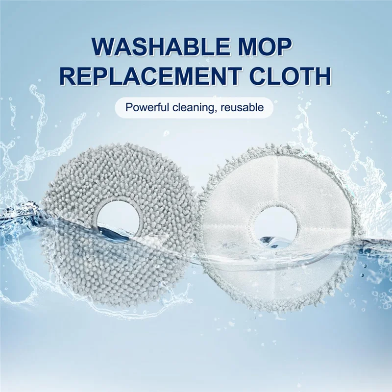 The New 9PCS Accessories Kit for Q / P10 A7400RR Robot Vacuum Cleaner Side Brushe Filter Dust Bags Mop Pad