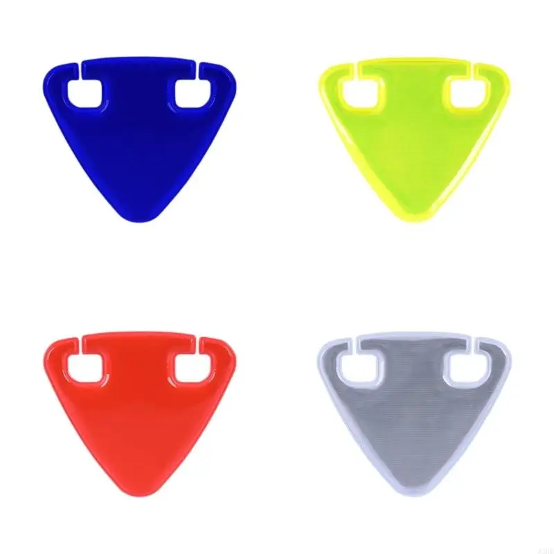 

J2HE Adhesive Reflectors Sticker Doors Handle Safety Warn Sticker Waterproofed