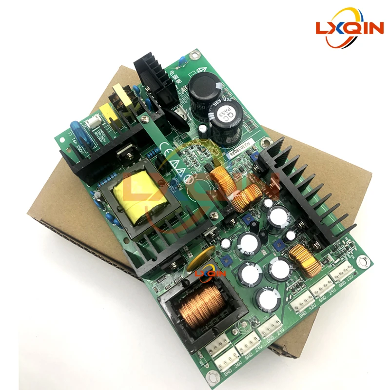 Imagem -06 - Lxqin-integrated Power Supply Plate For Inkjet Printer Power Supply Board Dtf Dtg uv Printer Parts 24v 42v 36v 12v