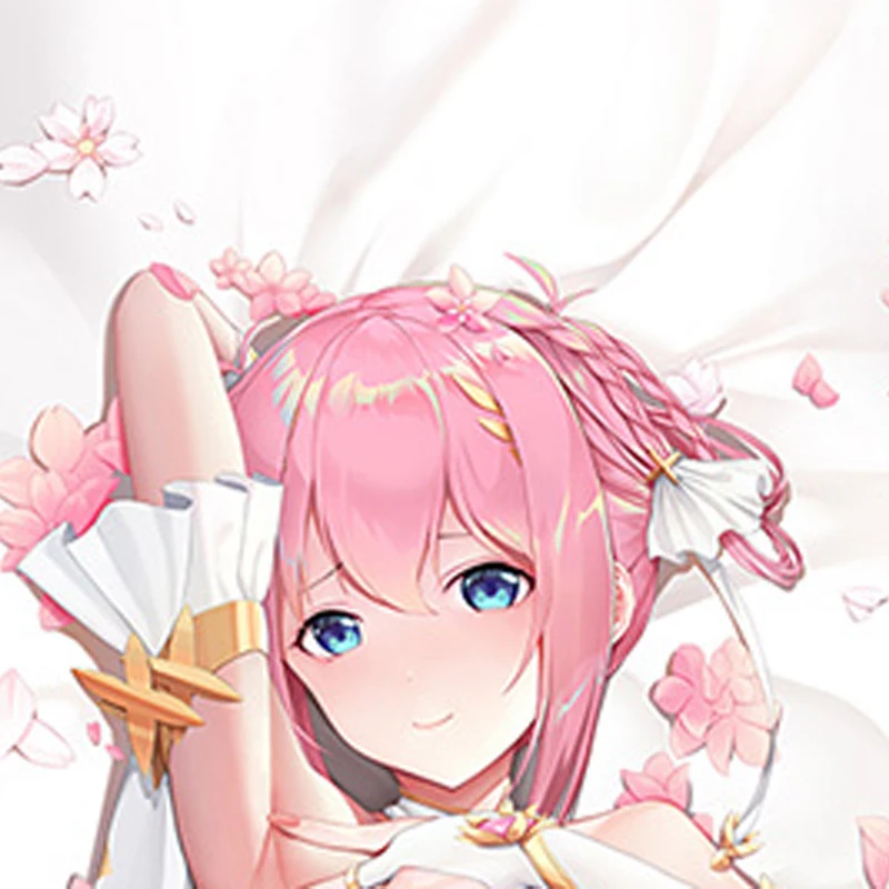 

Dakimakura Anime Yui Pillow Case Double-sided Print Of Life-size Body Pillowcase Gifts Cushion Cover