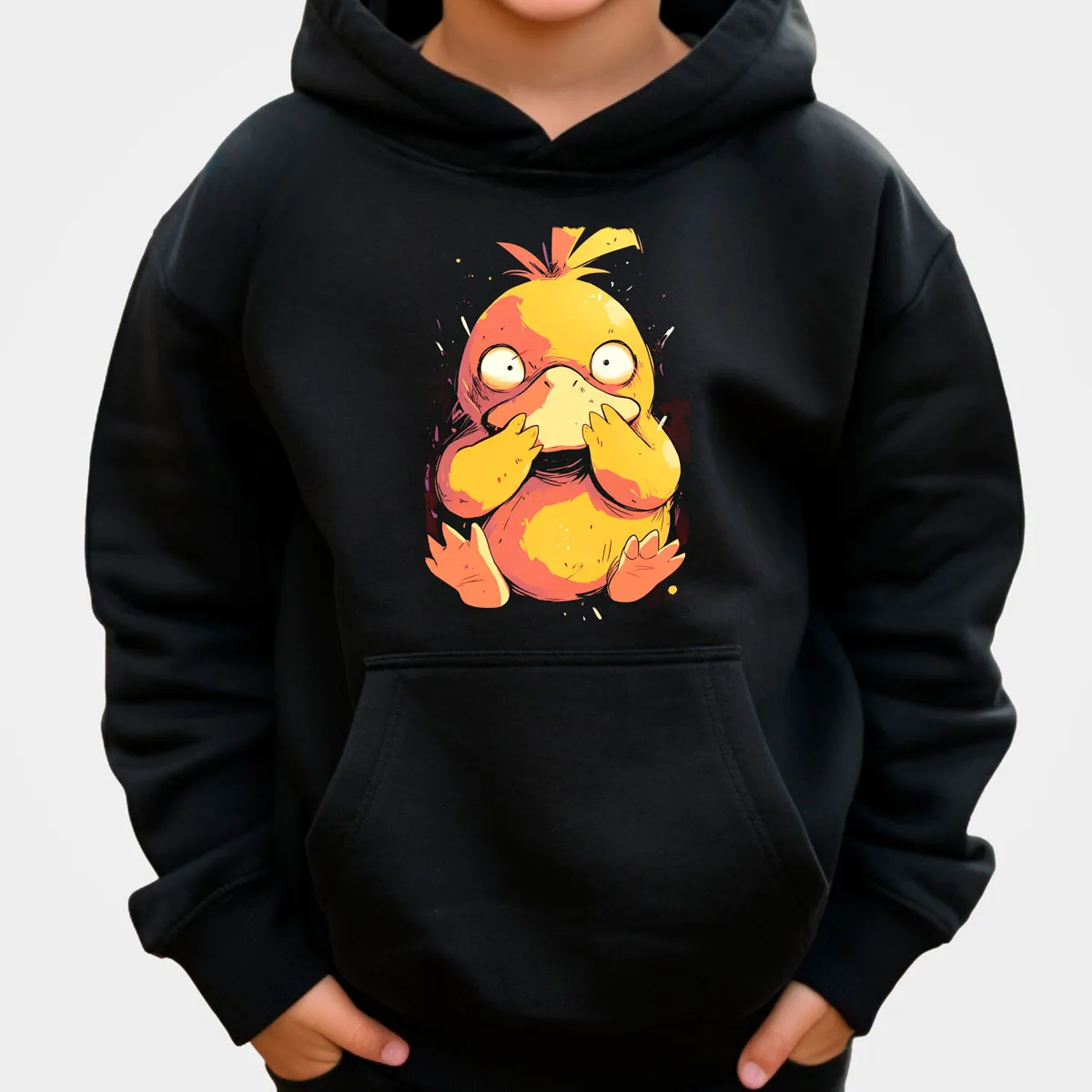 เสื้อฮู้ดผ้าฝ้ายฟลีซลายโปเกมอน บูลบาซอร์ แบบยูนิเซ็กซ์ สีดำ พร้อมลายพิมพ์สัตว์ประเภทหญ้าหลากสีสัน ลายดอกไม้สีเขียว ทรงหลวม