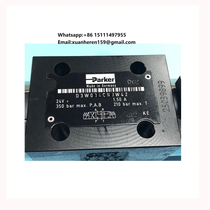Factory Direct Sales Design Directional Spool Valve D3W034CNJW42 Parker Solenoid Valves