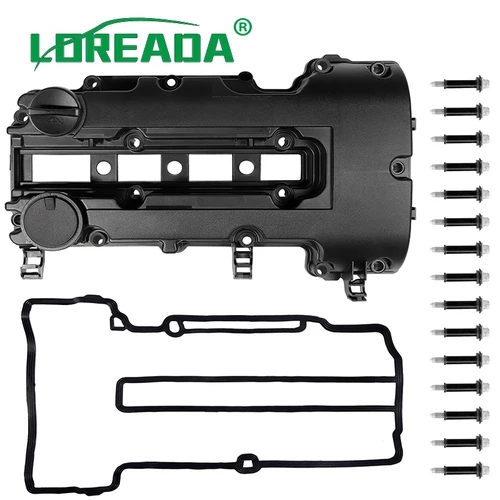55573746   Cubierta de válvula de motor de árbol de levas para Chevy Chevrolet Cruze Sonic Trax Buick Encore 1.4L Turbo 25198874 , 25198498 , 55561426