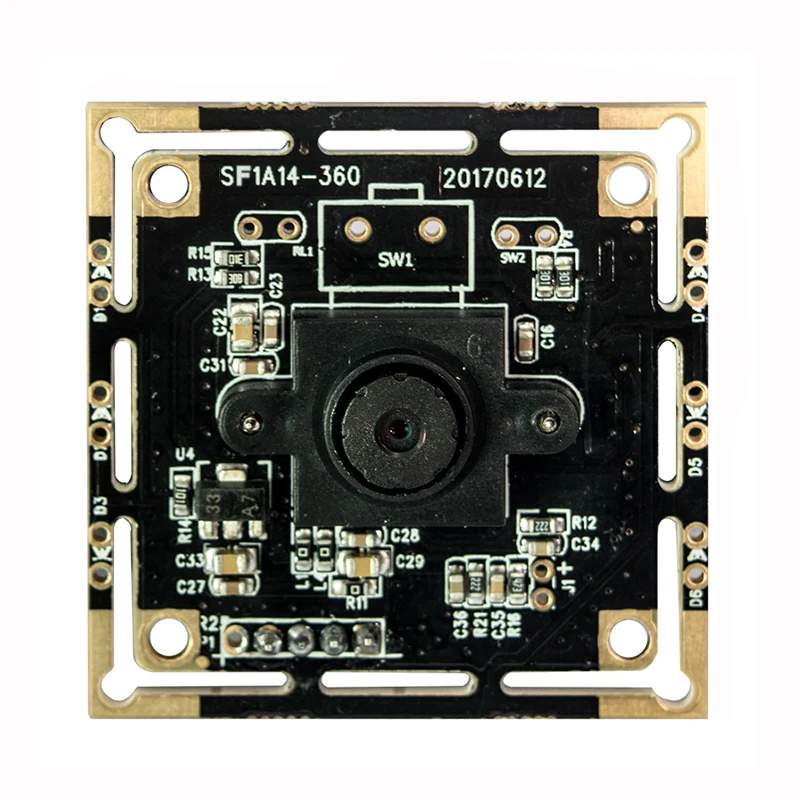 OEM Mini 720P كمبيوتر محمول كاميرا ويب وحدة الاستشعار USB 2.0 Ambarella Cctv لوحة دارات مطبوعة للرؤية الليلية Iris كاميرا وحدة USB
