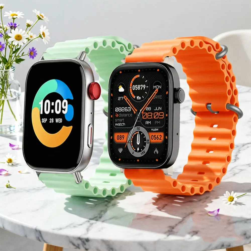 20mm 22mm Ocean Silicone Strap For COLMI P81 P71 C8 Max Bracelet Band For COLMI i28 Ultra P73 V73 P28 Plus C81 M40 M41 i31 i11
