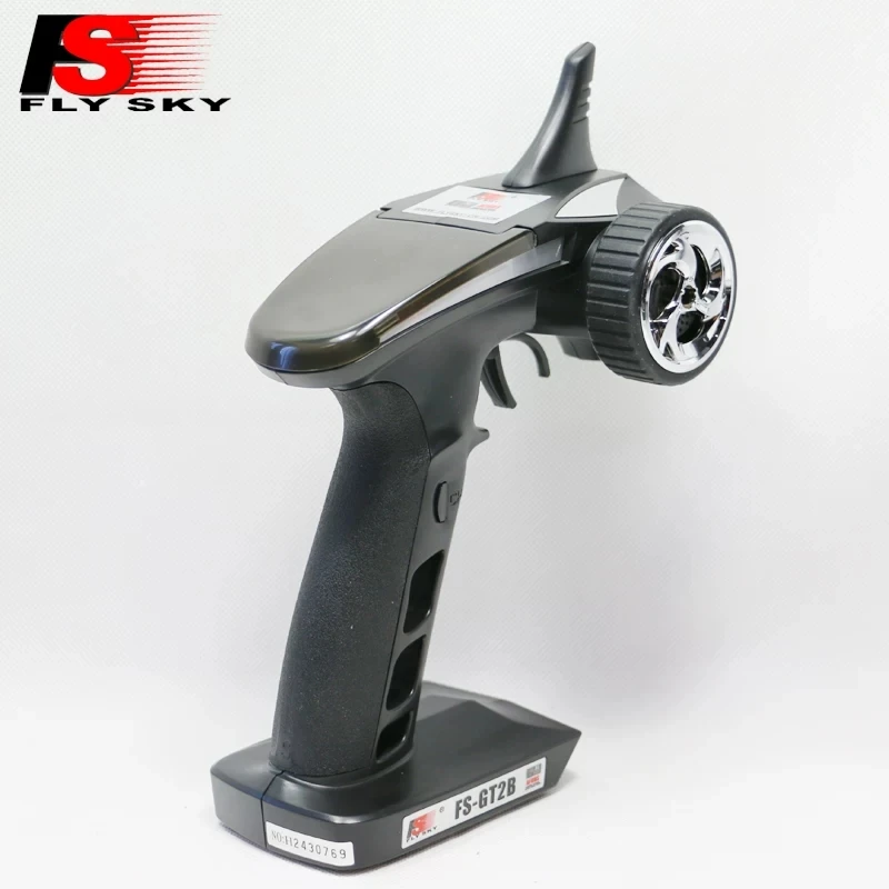 

FS-GT2B】FLYSKY 3-Channel Transmitter for RC Cars & Boats, with GR3E Receiver and Li-Po Battery