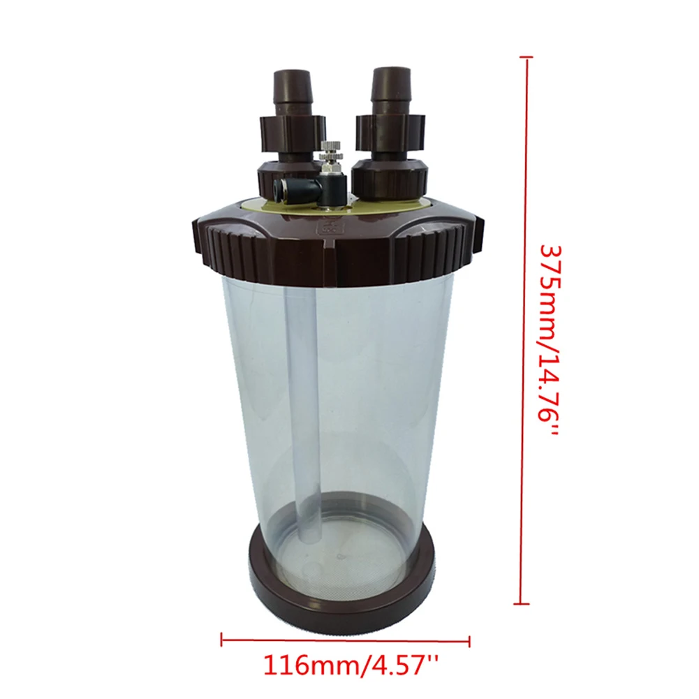 2500ml Clear Co2 Equipments Diffuser Atomizer Fish Tank Aquarium Waterplant Supplies For 12/16mm 16/22mm Hose