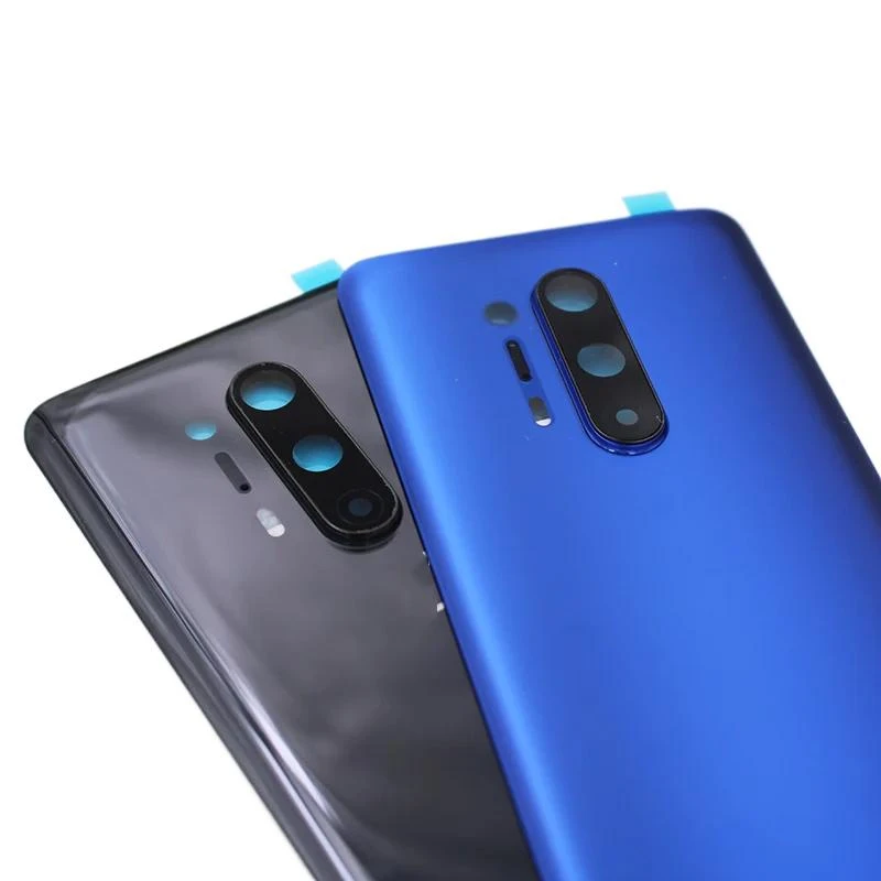 

Задняя стеклянная крышка для OnePlus 8 Pro 5G, сменный жесткий чехол, задняя крышка корпуса с объективом камеры
