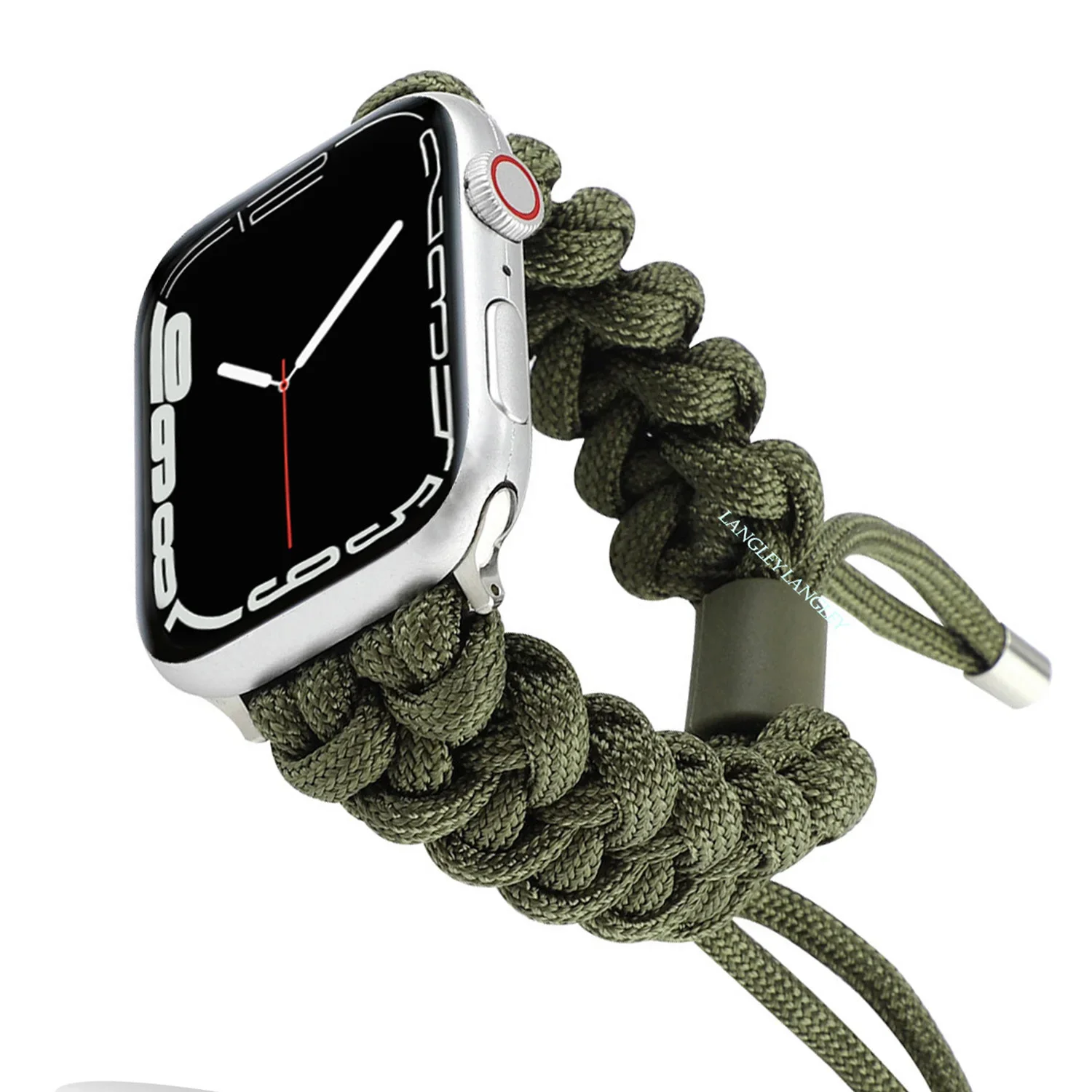 Braided for Apple Watch Band 44mm Iwatch 7 45mm 49mm Sport Strap for Apple Watch 6 5 SE 40mm 42mm 41mm Woven Wristband Bracelet