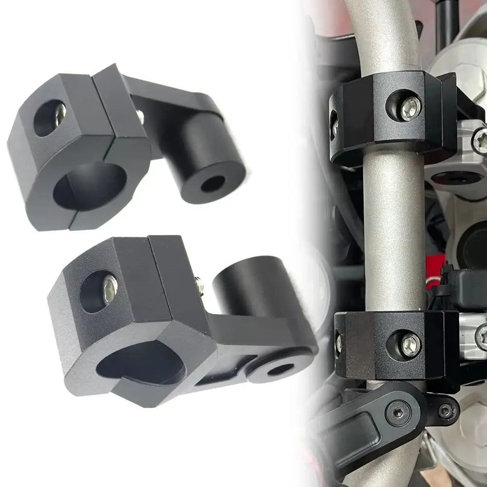 Elevadores de manillar de 28mm para motocicleta, manillar para HONDA, YAMAHA, SUZUKI, KAWASAKI, BMW, DUCATI, Aprilia, KTM, Triumph, moto guzzi, Husqvarna